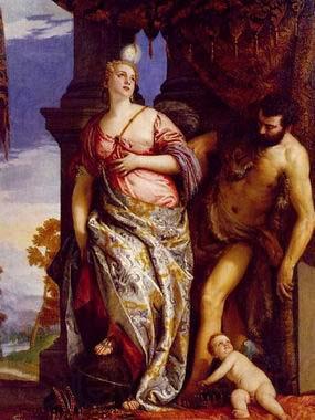 Paolo Veronese Allegory of Wisdom and Strength, Germany oil painting art